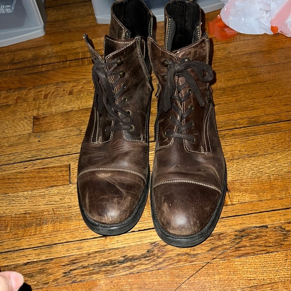Express Shoes Express Leather Boots Poshmark